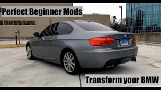 Best Cheap & Easy Cosmetic Mods | Transform your E90 /E92 BMW!