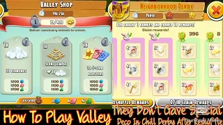 How To Play Valley | Valley Tutorial for Beginners | Collecting Derby Rewards | Sept Diamond Offers