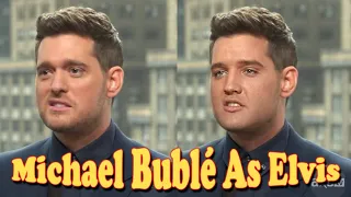 Quick Michael Bublé Elvis Presley Impression - Deepfake