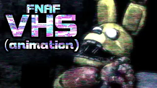FNAF / SFM | Back footage of Springbonnie (VHS animation)