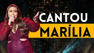 Lara Zuzarte canta sucesso de Marília Mendonça no Faustão