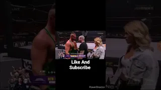 Paige VanZant Face To Face With Wardle #shorts #aewdynamite #aewlatest