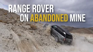 Range Rover Off-Road on Abandoned Mine Death Valley