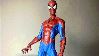 MARVEL GALLERY DIAMOND SELECT THE AMAZING SPIDER-MAN FIGURE PVC REVIEW!