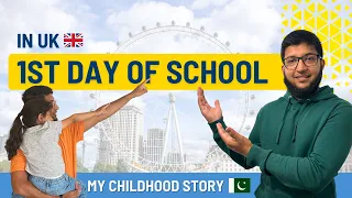 Reality of School Life in UK: My Daughter's First Day of School in UK Emotional