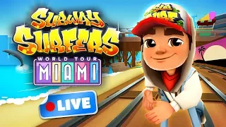 🔴 Subway Surfers World Tour 2017 - Miami Gameplay Livestream