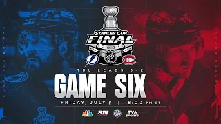 NHL PS4. 2021 STANLEY CUP FINAL-GAME 6: TAMPA BAY LIGHTNING VS MONTREAL CANADIENS.07.09.2021.(NBCSN)