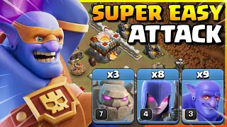 NEW TH11 GOLEM BOWLER WITCH ATTACK | BEST TH11 ATTACK STRATEGY 2023 - Clash of Clans