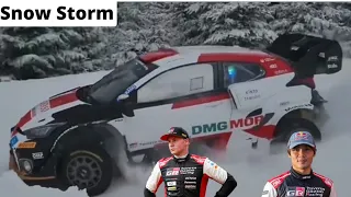 Takamoto Katsuta & Esapekka Lappi Prepare Test Rally Sweden 2022 in Finland