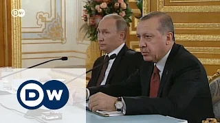 Был враг, стал друг: что еще недавно говорил Путин об Эрдогане