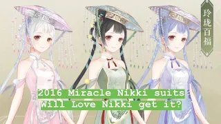 SERVER CLOSURE MIRACLE NIKKI SEA FINAL DAYS - Crafting Exquisite Luck - VERY EXPENSIVE SUIT!