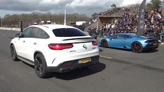 Mercedes AMG GLE63 Coupe vs Lamborghini Huracan Evo