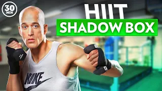 30 Minute Shadow Boxing Tutorial | Boxing Cardio Workout | How To Wrap Your Hands | NateBowerFitness