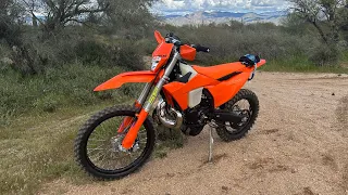 2024 KTM 300 XC-W Review. This Chassis is Amazing!