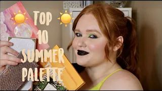 Top 10 Summer Palettes | AllyBrianne