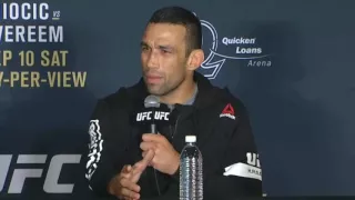 Fabricio Werdum on Why He Front Kicked Edmond Tarverdyan after the fight against Browne (UFC 203)