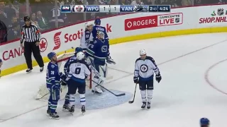 Canucks vs Jets Highlights 12/20/16