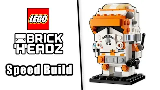 LEGO BrickHeadz Clone Commander Cody 40675 - Speed Build