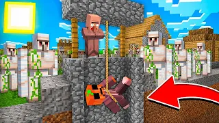 Así Escape De la ALDEA Más Segura de Minecraft!