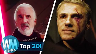 ¡Top 20 Actores que SIEMPRE son VILLANOS!