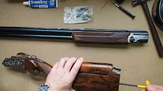 Krieghoff K80 stock removal