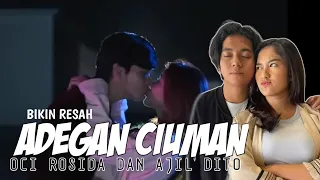 FULL HOT ADEGAN CIUMAN OCI ROSIDA DAN ACIL DITO !! SEKALI TAKE LANGSUNG NYOSOR