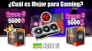 ✅ Ryzen 5 5600G vs Ryzen 5 5600X ✅ TEST in 10 GAMES 🔴 2023 🔴