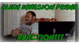 Alien Invasion Scare Prank REACTION!!!