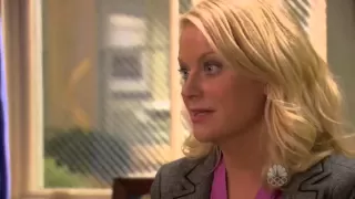 Parks and Recreation: Leslie on hash brownies