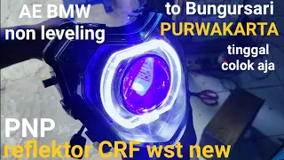 reflektor CRF wst NEW non leveling sinar otomotif