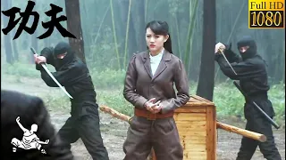 Kung Fu Movie! Japanese female general overestimates herself, only to be defeated by a female agent.