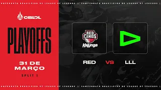 RED Kalunga x LOUD | CBLOL 2024: 1ª Etapa - Playoffs