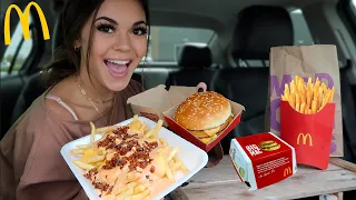 Big Mac & Animal Style Fries Mukbang!! McDonalds