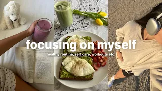 vlog: re-entering my wellness era, healthy and productive week in my life