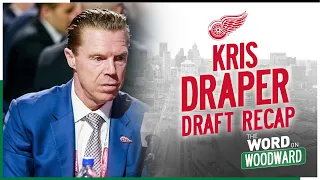 Kris Draper Recaps the Detroit Red Wings 2022 NHL Entry Draft