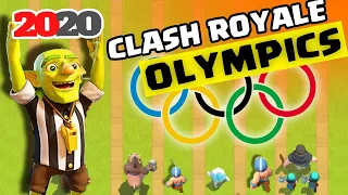* NEW * Clash Royale Olympics 2020 | Who is Winner? CLASH ROYALE 3D ANIMATION