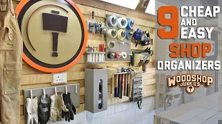 9 Cheap And Easy Shop Organizers - Super Simple HOW TO