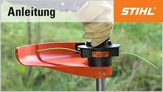 Die Montage des Mähkopf STIHL AutoCut C 5-2