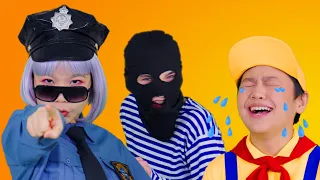 Police Girl Song 👮‍♂️🚓🚨 & More | Kids Funny Songs