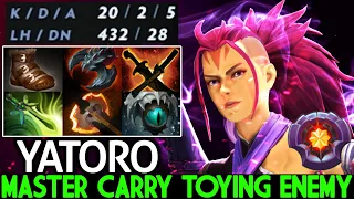 YATORO [Anti Mage] Master Tier Carry Toying Enemy Dota 2