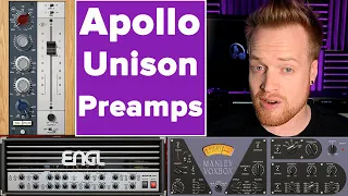 THE REAL DEAL? Universal Audio Unison Preamps (Avalon/Manley/Neve/SSL)