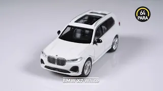 PARA64 1:64 diecast model BMW X7 White