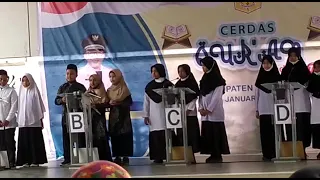 Perwakilan UPT SDN 07 Sungayang mengikuti lomba Cerdas Al-Quran