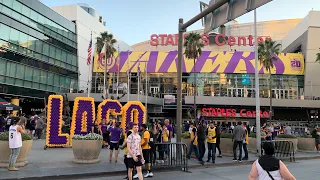 Lakers Home Opener vs Jazz 2019-2020