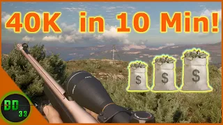 How To Make The MOST MONEY The Fastest Way Possible!!! Call Of The Wild