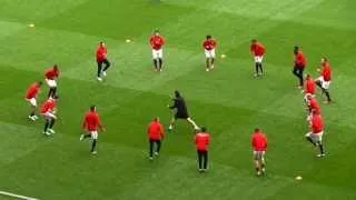 Calentamiento estilo Manchester United | Music