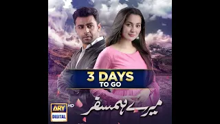 Mere Humsafar  3 Days To Go!! #HaniaAamir #FarhaanSaeed #Shorts