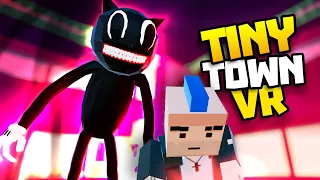 CARTOON CAT Is HIDING In TINY TOWN! - Tiny Town VR