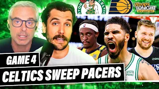 Celtics-Pacers Reaction: Colin Cowherd on Boston sweep, predictions vs. Mavericks | Hoops Tonight