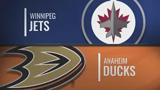 Виннипег Джетс - Анахайм Дакс | НХЛ обзор матчей 29.11.2019 | Winnipeg Jets vs Anaheim Ducks